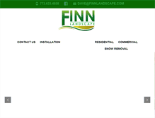 Tablet Screenshot of finnlandscape.com
